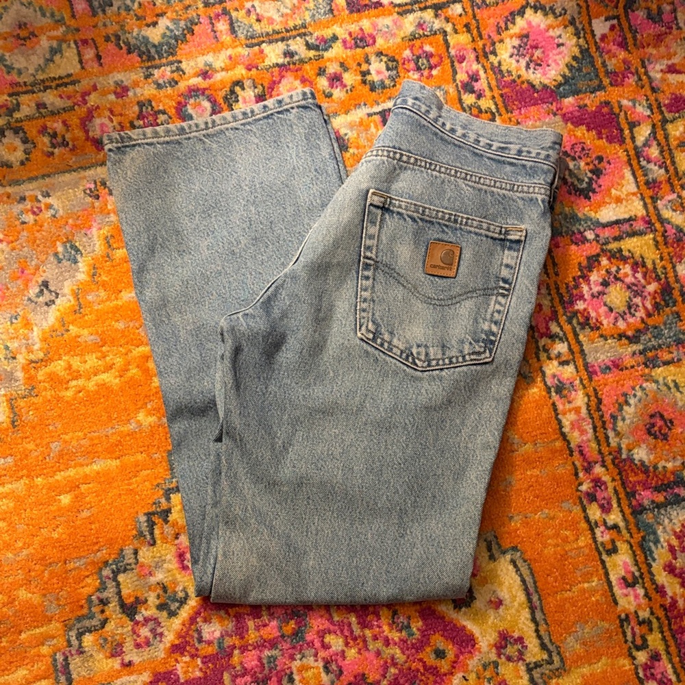 Carhartt Light Blue Relaxed Jeans